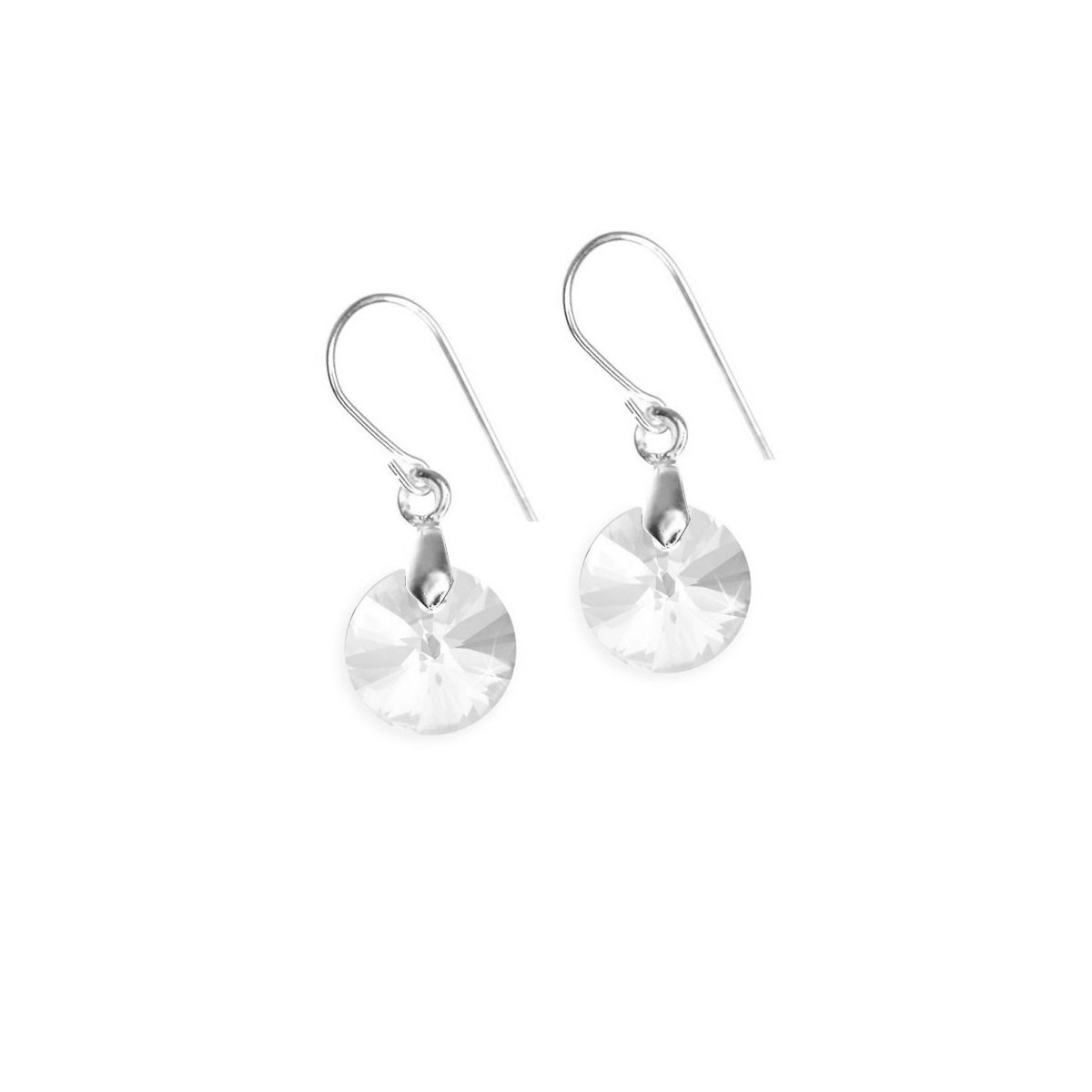 Boucles d'oreilles SC Crystal ornées de Cristaux scintillants