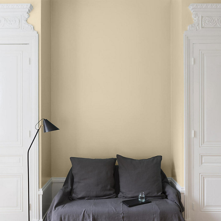 Peinture multisupport murs, plafonds et boiseries Velours de peinture beige jaune sabayon Libéron 0,5L
