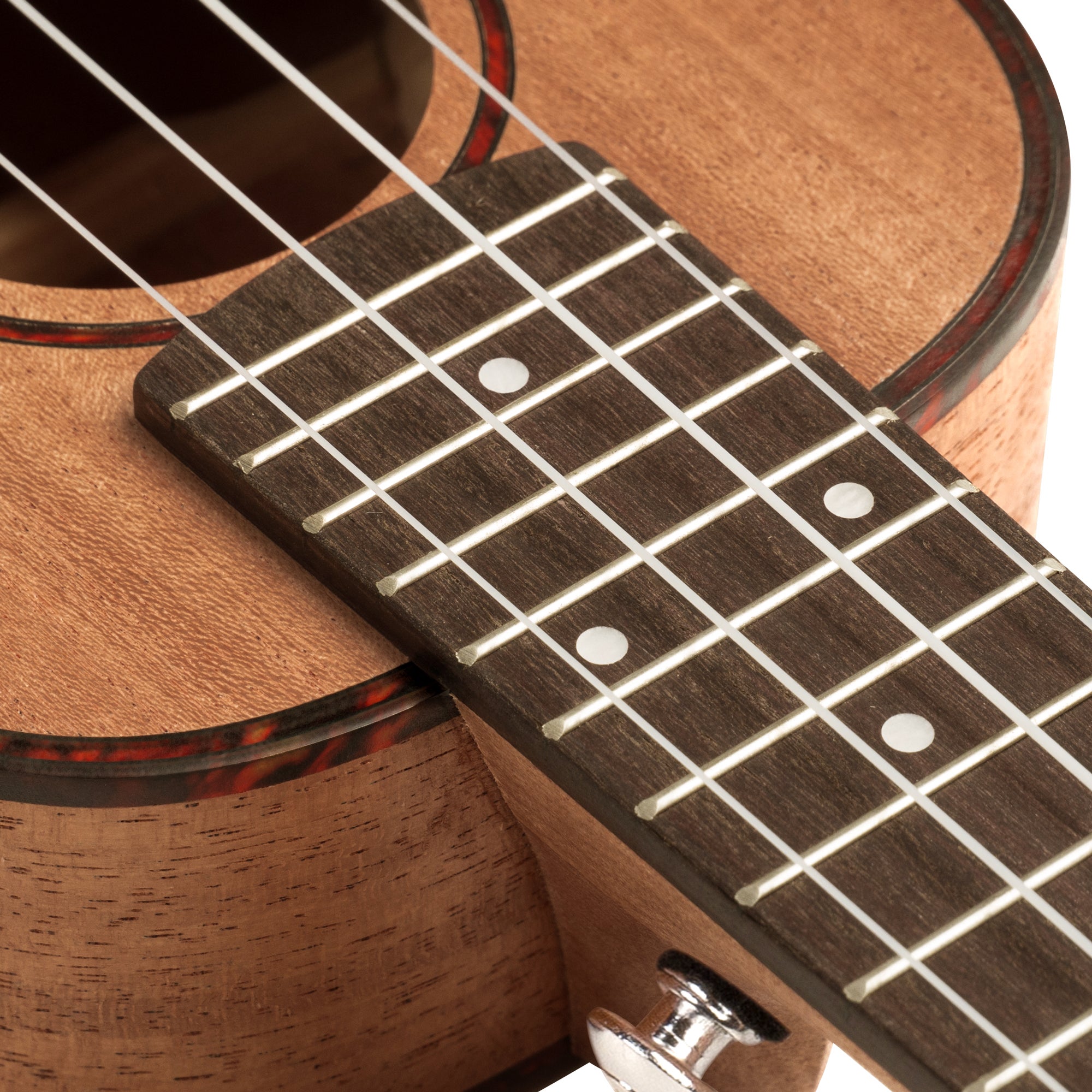 Cascha HH 2026L linkshandige premium sopraan ukelele met tas en plectra