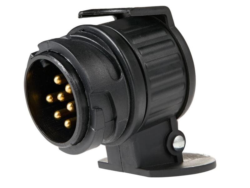 Unitec Adapter 13- auf 7-polig Für die Stromversorgung von Autoanhängern