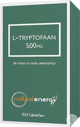 Natural Energy L-Tryptophane 500mg Comprimés 60