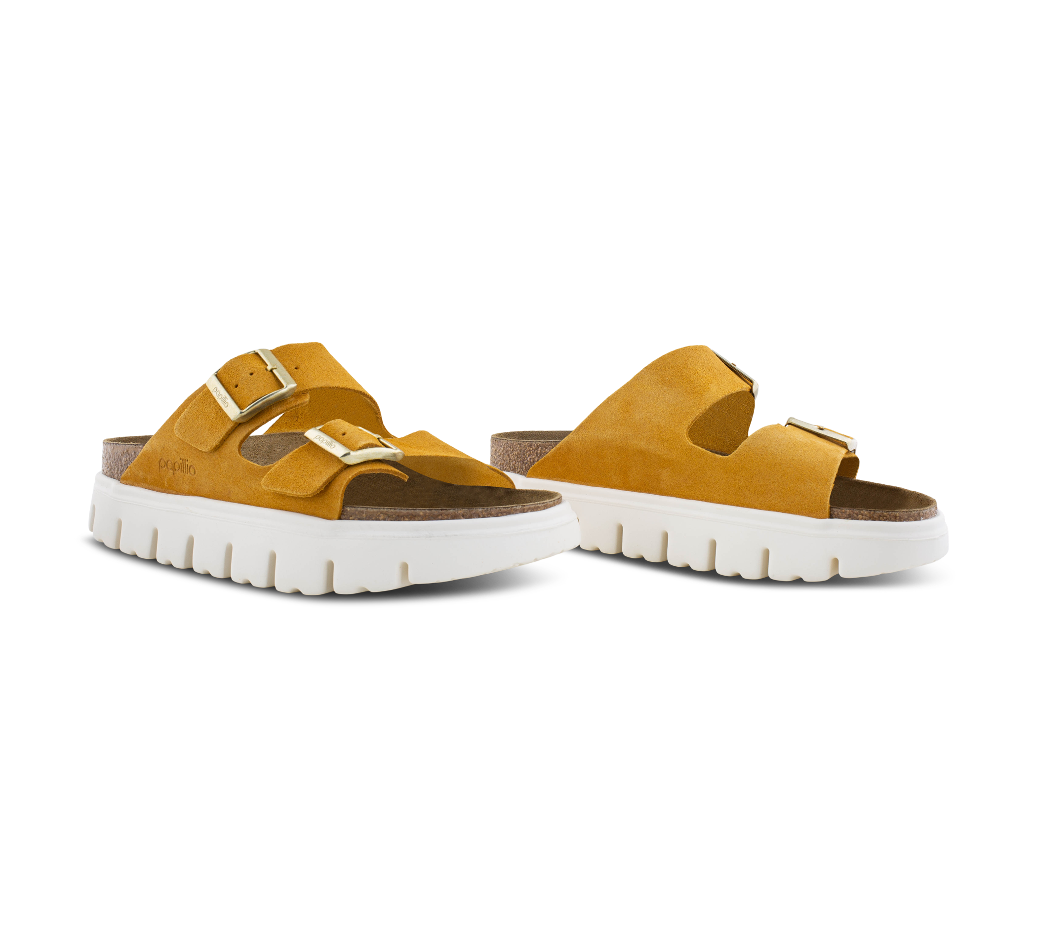 Birkenstock Arizona - Offene Hausschuhe gelb