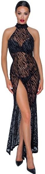 Velvet Tiger Lange Jurk