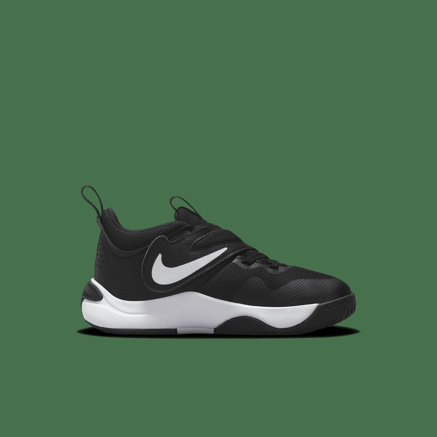 Nike Team Hustle D 11 Little Kids' BLACK/WHITE