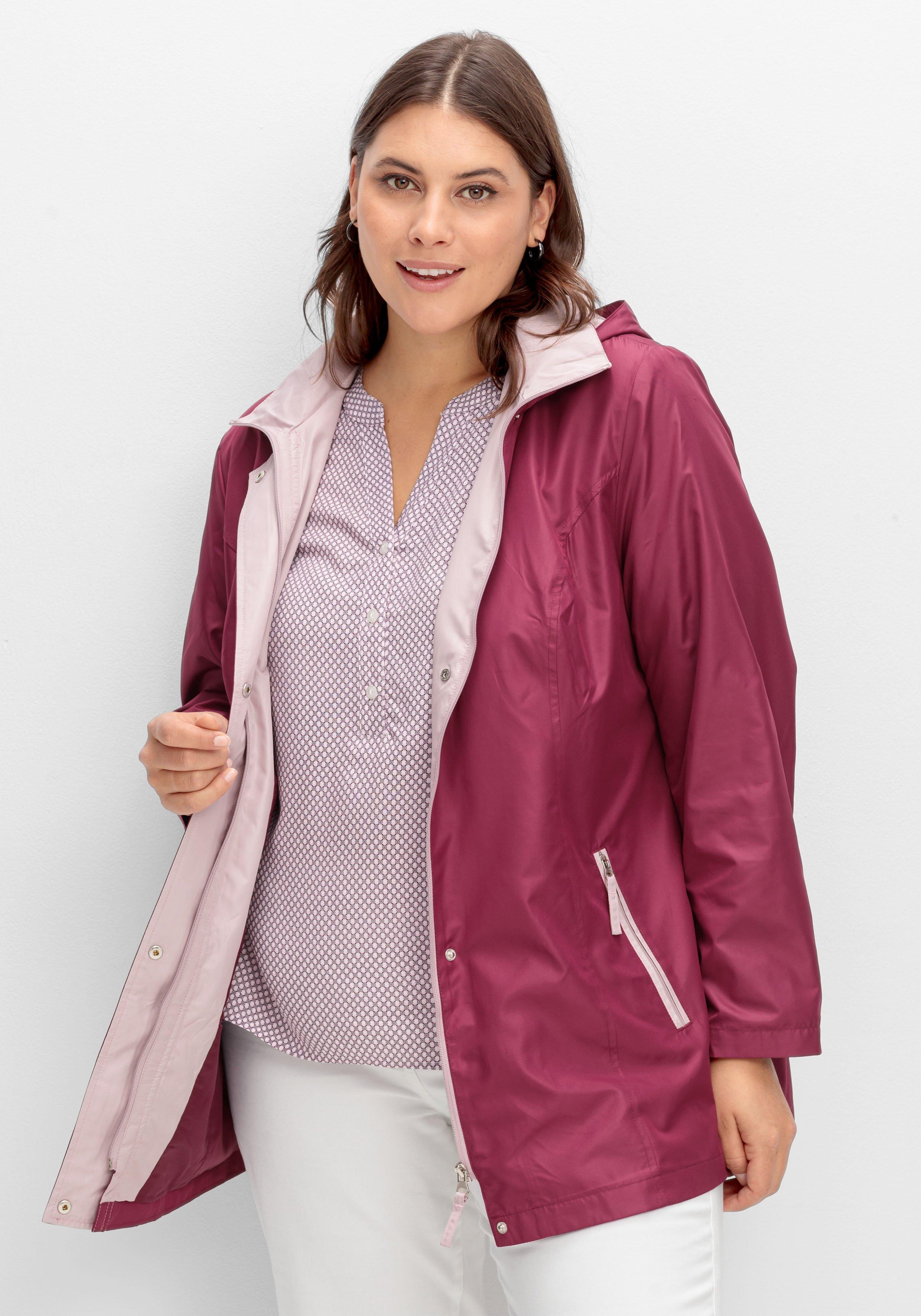 Funktionsjacke mit Kontrastpartien