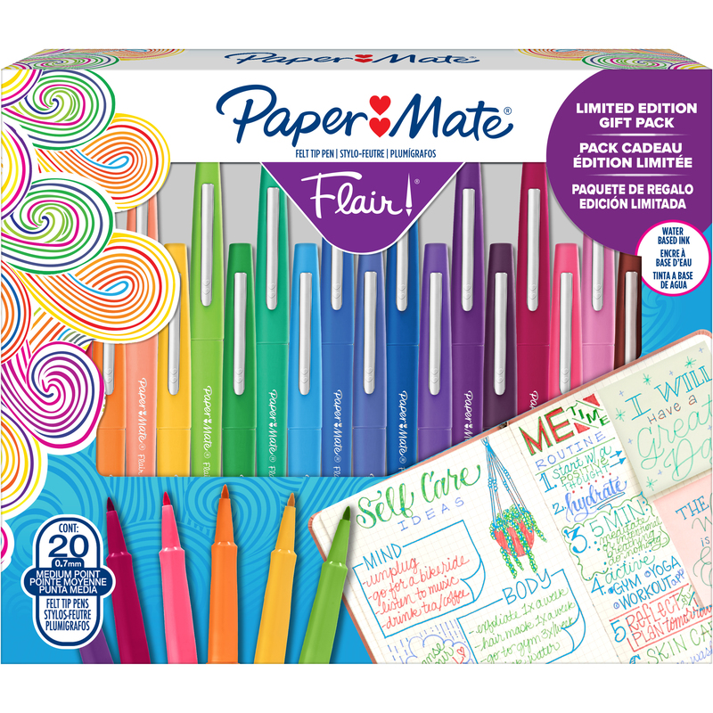 PaperMate Faserschreiber Flair, 20 Stück, assortiert