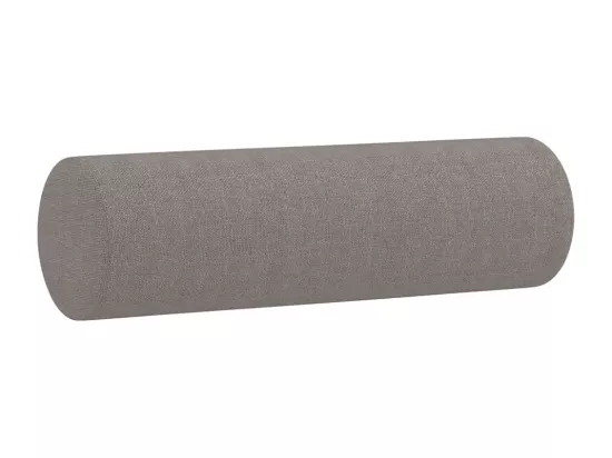 Ensemble de canapés 2 pièces avec coussins taupe tissu