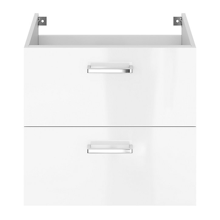 Meuble sous vasque à suspendre Opah blanc L. 60 cm