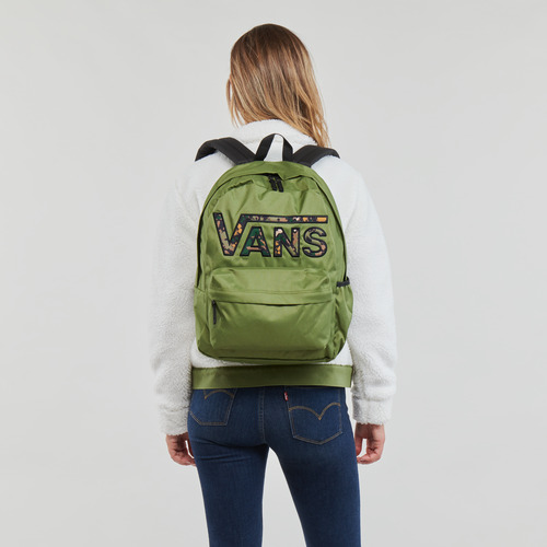 Vans - WM REALM FLYING V BACKPACK Kaki