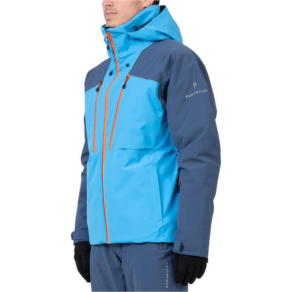 Veste de ski SUN VALLEY DESCENT JKT BLEU