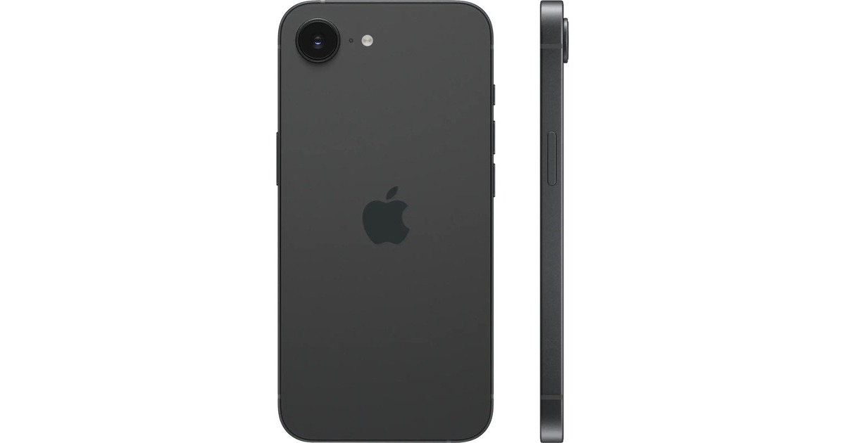 AppleiPhone 16e smartphone  (Zwart, 512 GB, iOS)