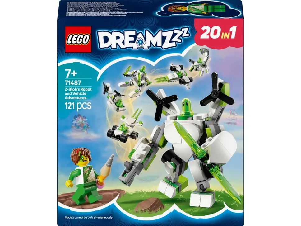 LEGO DREAMZzz 71487 Z-Blobs robot- og fartøjseventyr