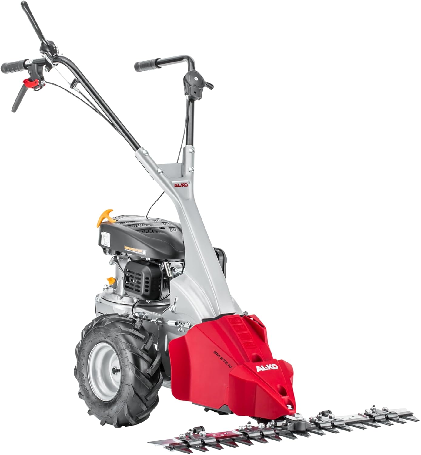 AL-KO Balkenmäher BM 875 IV, 2.7 kW Motorleistung, 87 cm Arbeitsbreite, für Flächen bis 3000 m², schwingungsgedämpfter und höhenverstellbarer Führungsholm