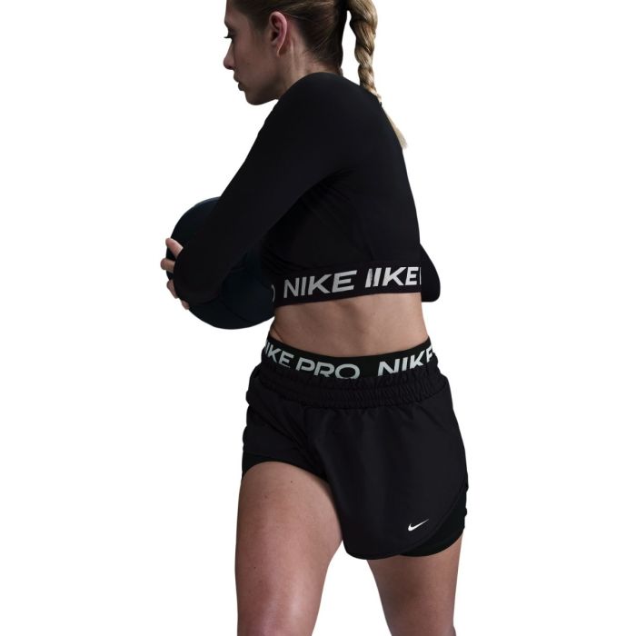 Nike Dame Shorts Pro Dri-FIT TT 2in1 Shorts Sort