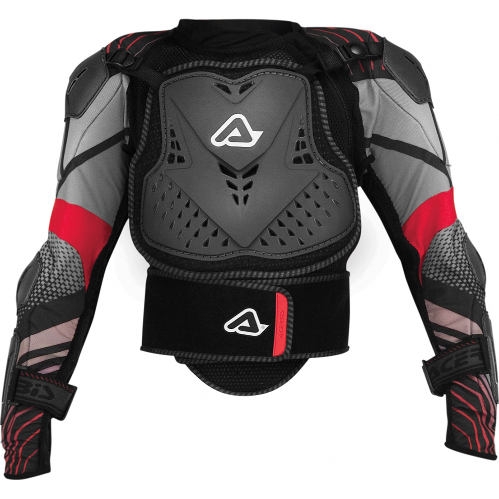 Acerbis - Gilet anatomique de protection enfant Scudo Junior 2.0 Noir / Rouge