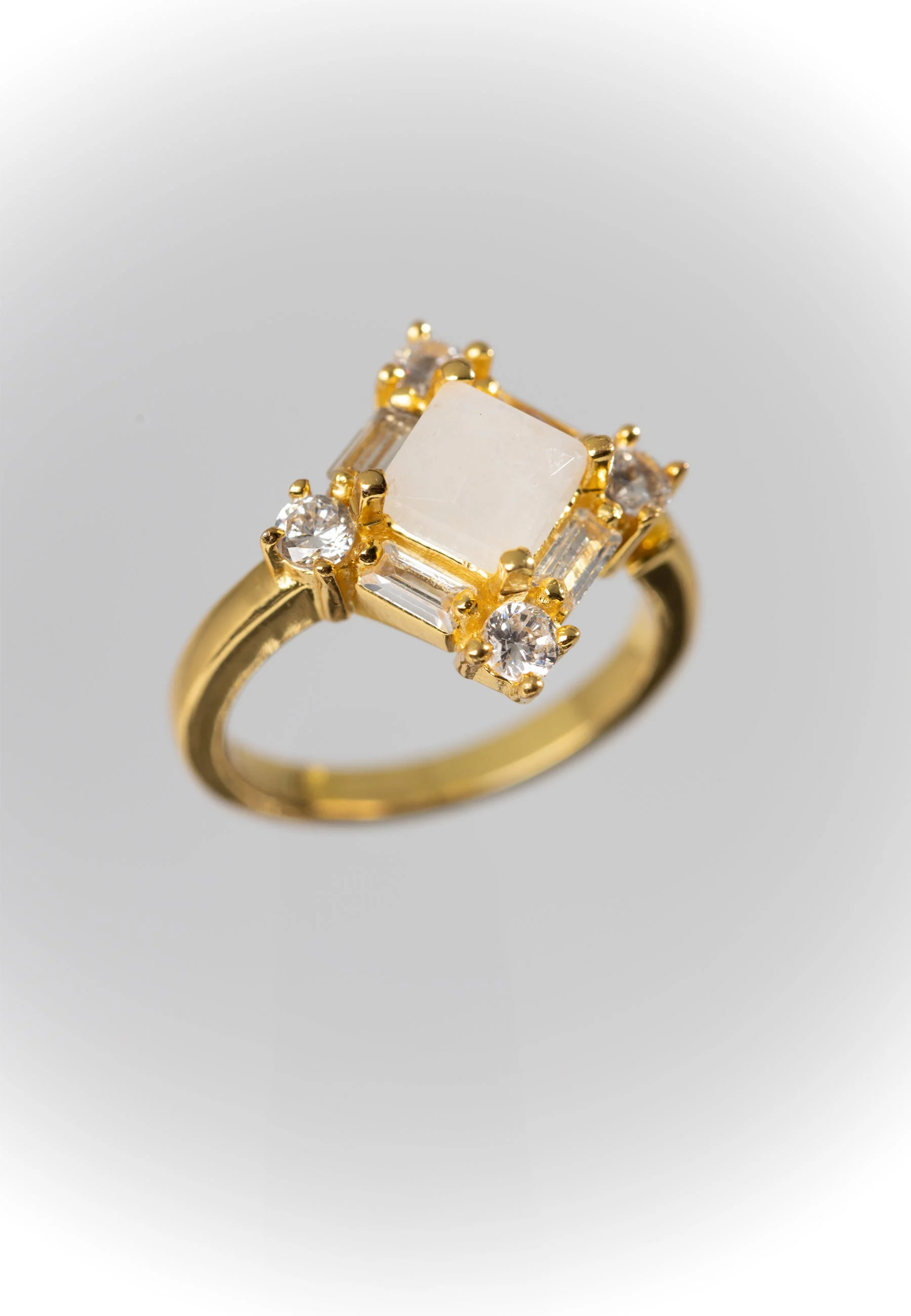BAGUE POLARIS BLANC - Bague polaris blanc | Blanc