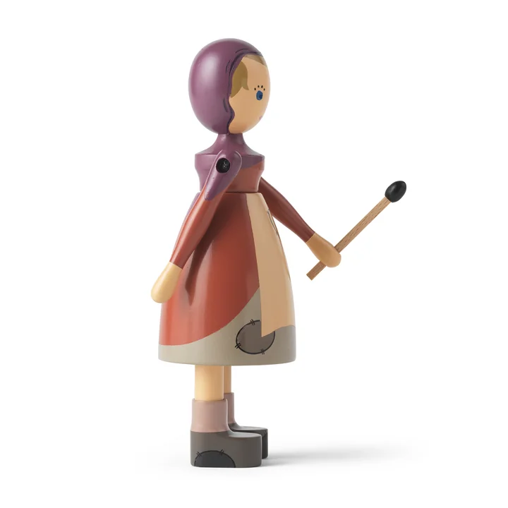 Kay Bojesen - Das Mädchen mit den Schwefelhölzern, H 14,5 cm, multi