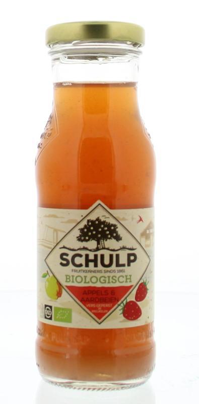 Schulp Appel & aardbeisap biologisch 200ml