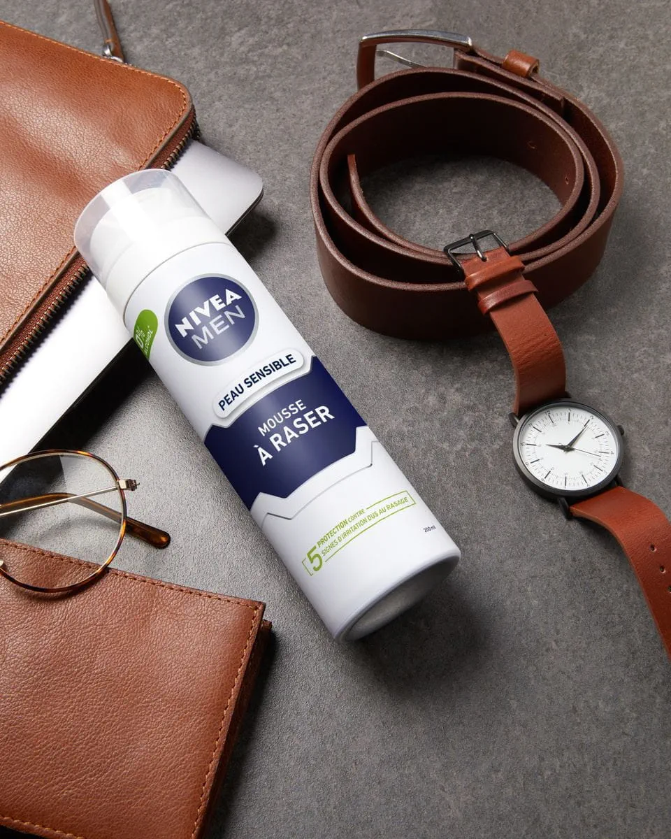 MOUSSE À RASER HOMME PEAU SENSIBLE