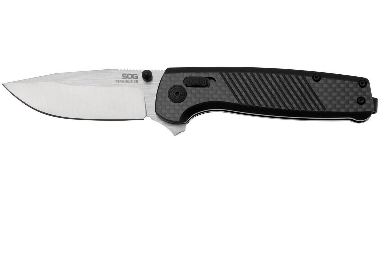 SOG Terminus XR CPM S35VN Carbonfiber G10, TM1025 zakmes