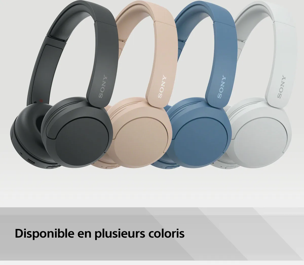 Sony WH-CH520 Blanc Casques Bluetooth