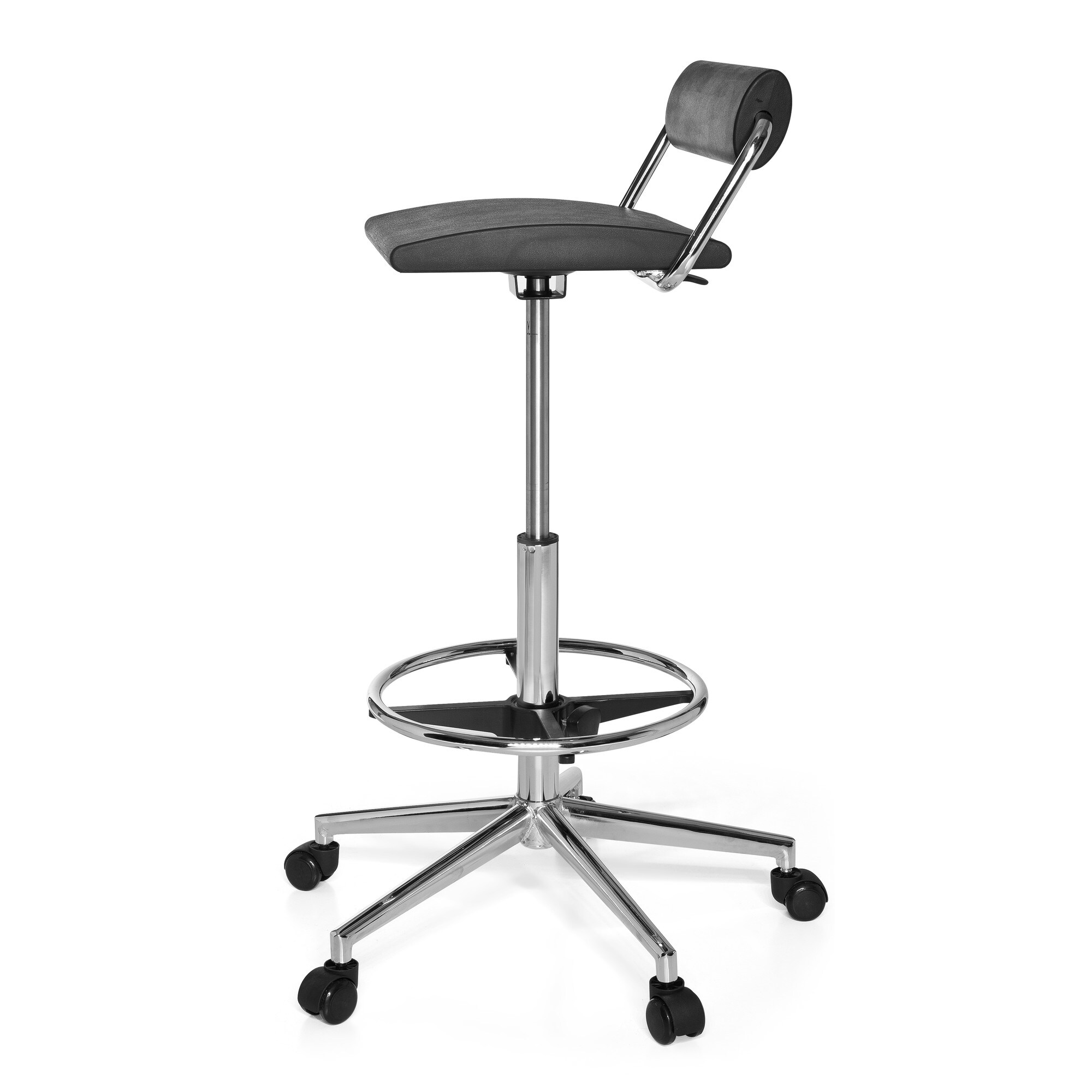 Drehhocker TOP WORK 28 Kunstleder ohne Armlehnen hjh OFFICE