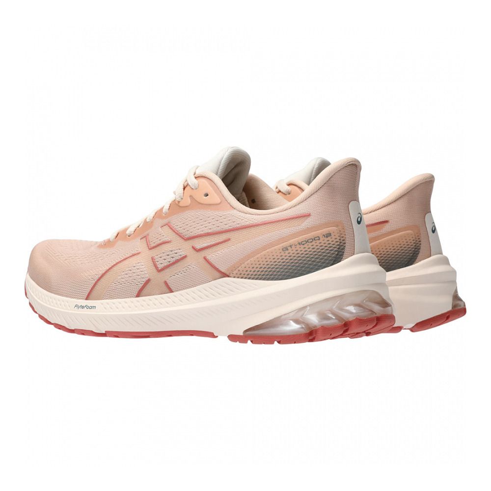 Asics GT-1000 12 - Chaussures running Femme pale apricot/light garnet