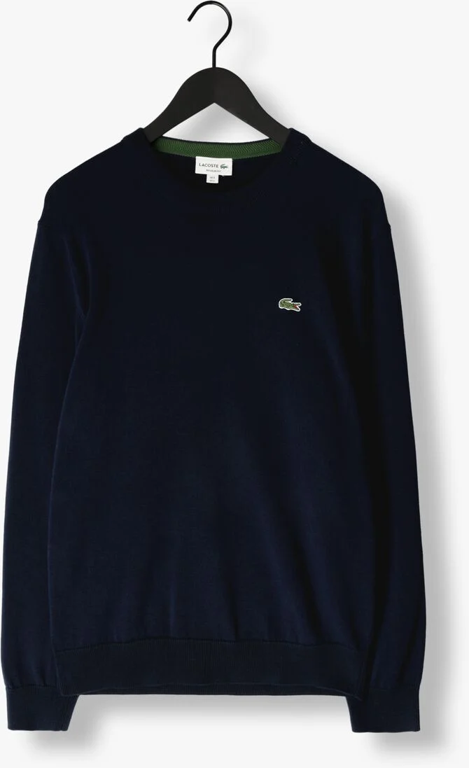 LACOSTE donkerblauwe lacoste trui 1ha1 men sweater
