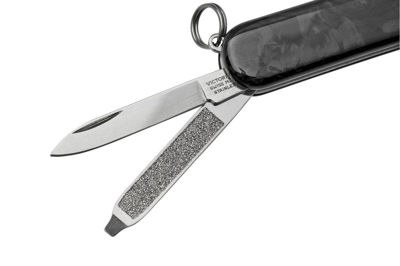 Victorinox Classic SD Brilliant, Carbon, 0.6221.90 Zwitsers zakmes