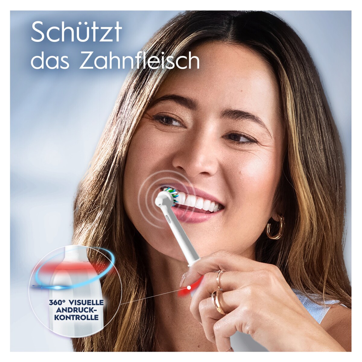 Oral-B Pro 3 3000 elektrische Zahnbürste Cross Action White JAS22