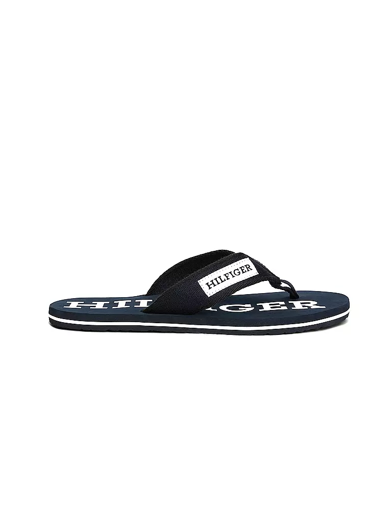 TOMMY HILFIGER Badeschuhe - Zehentrenner  blau