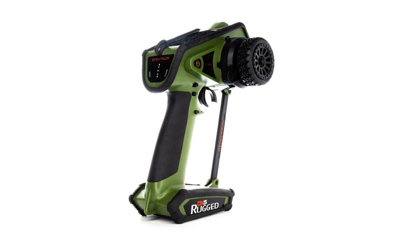 Fernsteuerung DX5 Rugged Grün<br>Die ideale Wahl für alle Off-Road-Piloten