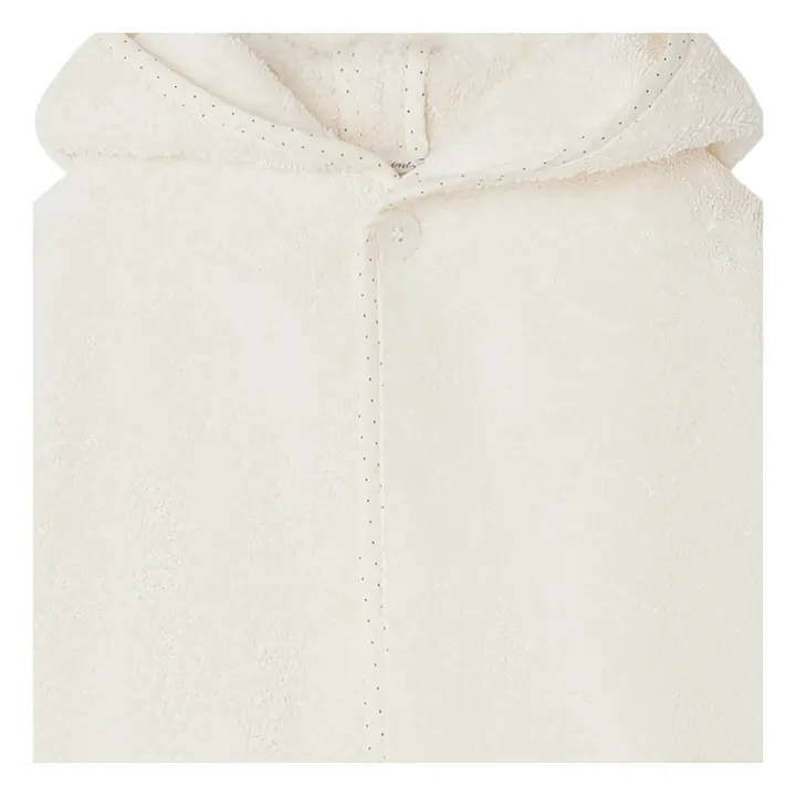 Bonpoint Peignoir Bouclette Eponge | Blanc