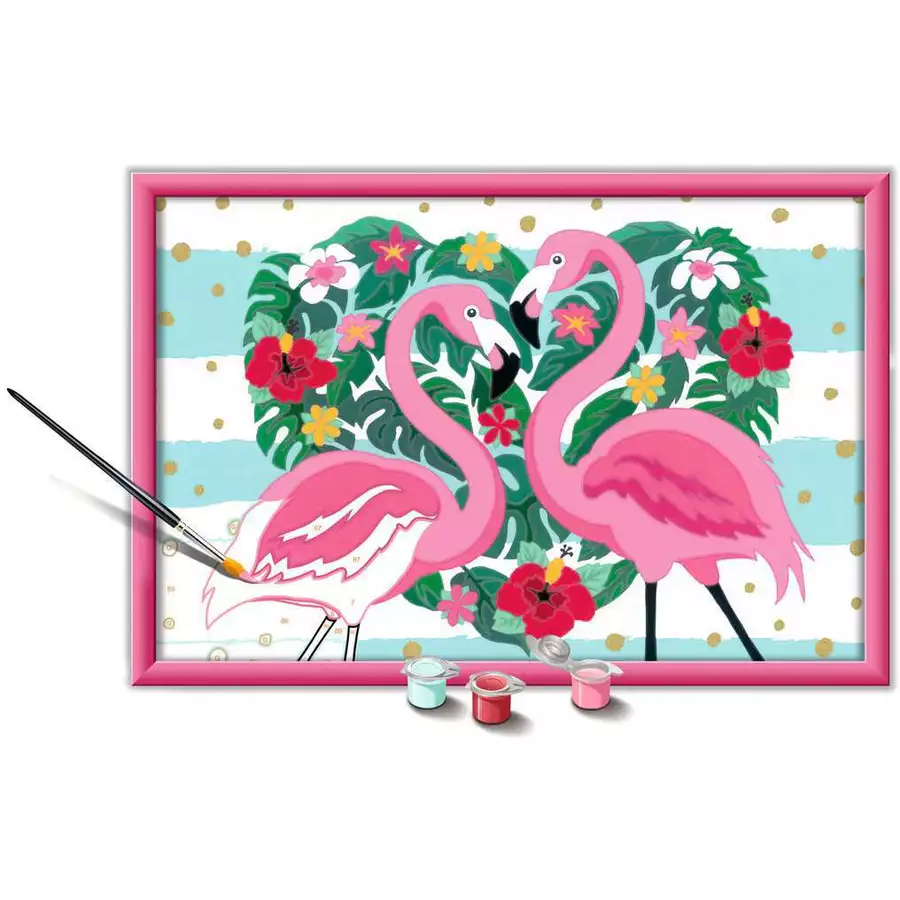 Ravensburger Liebenswerte Flamingos bunt