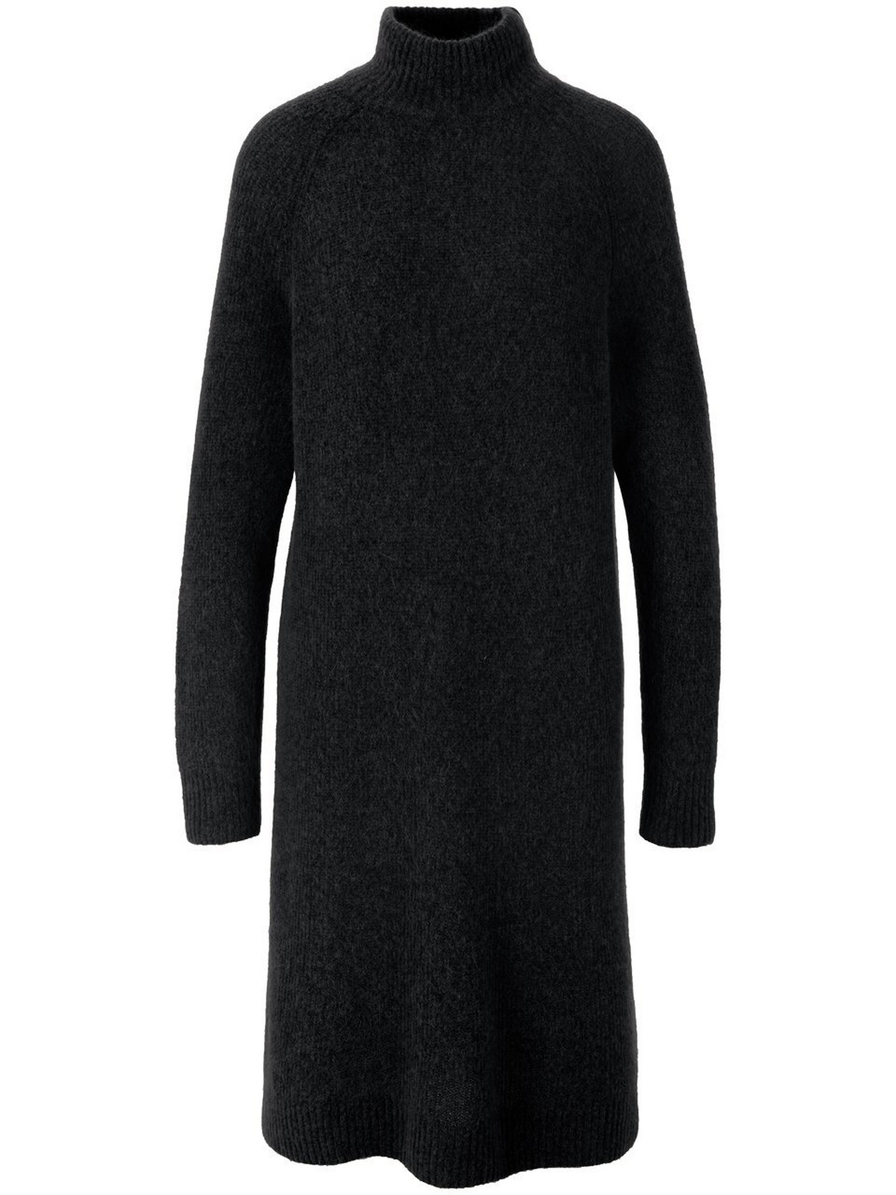 Strickkleid mit Stehkragen