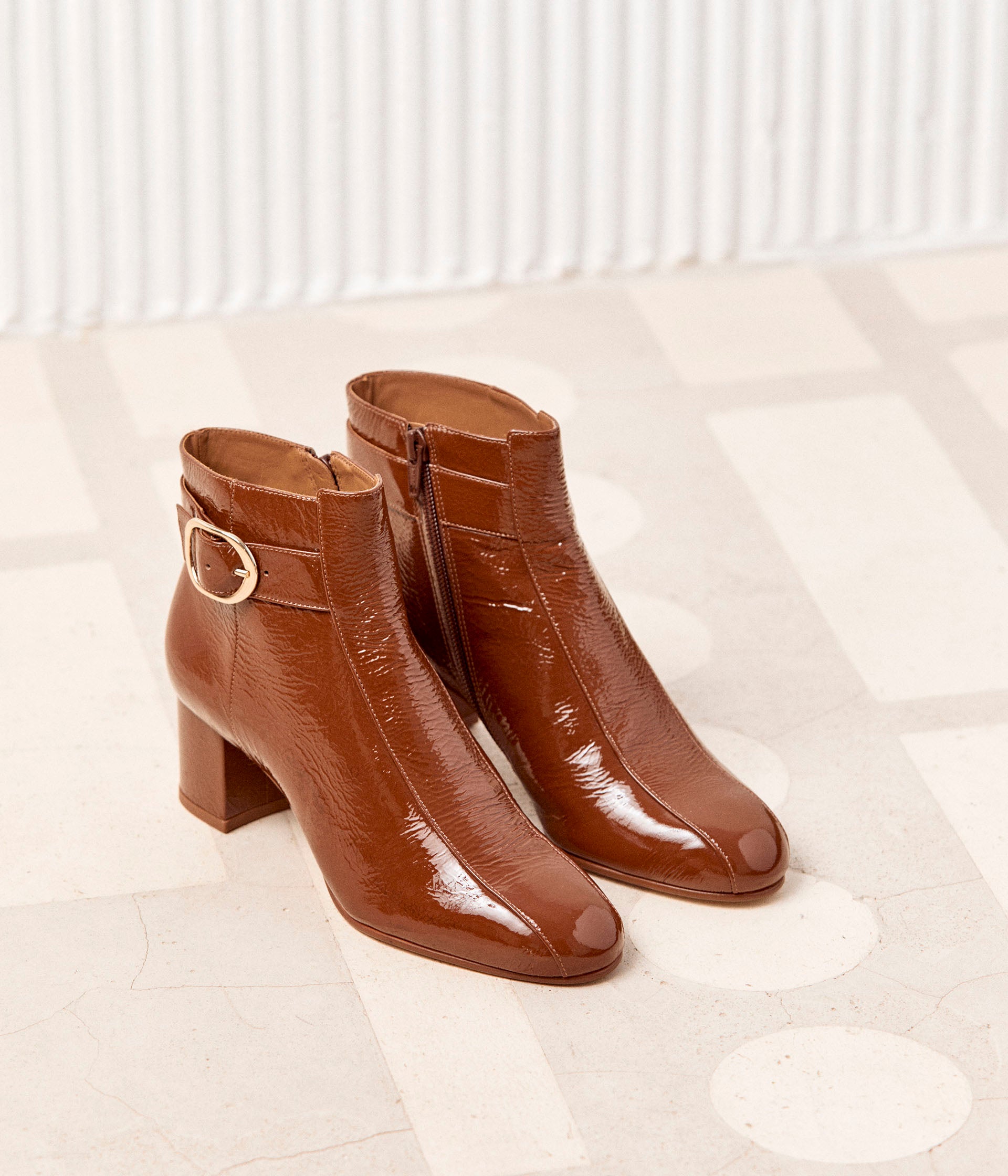 Bottines vernies Serena