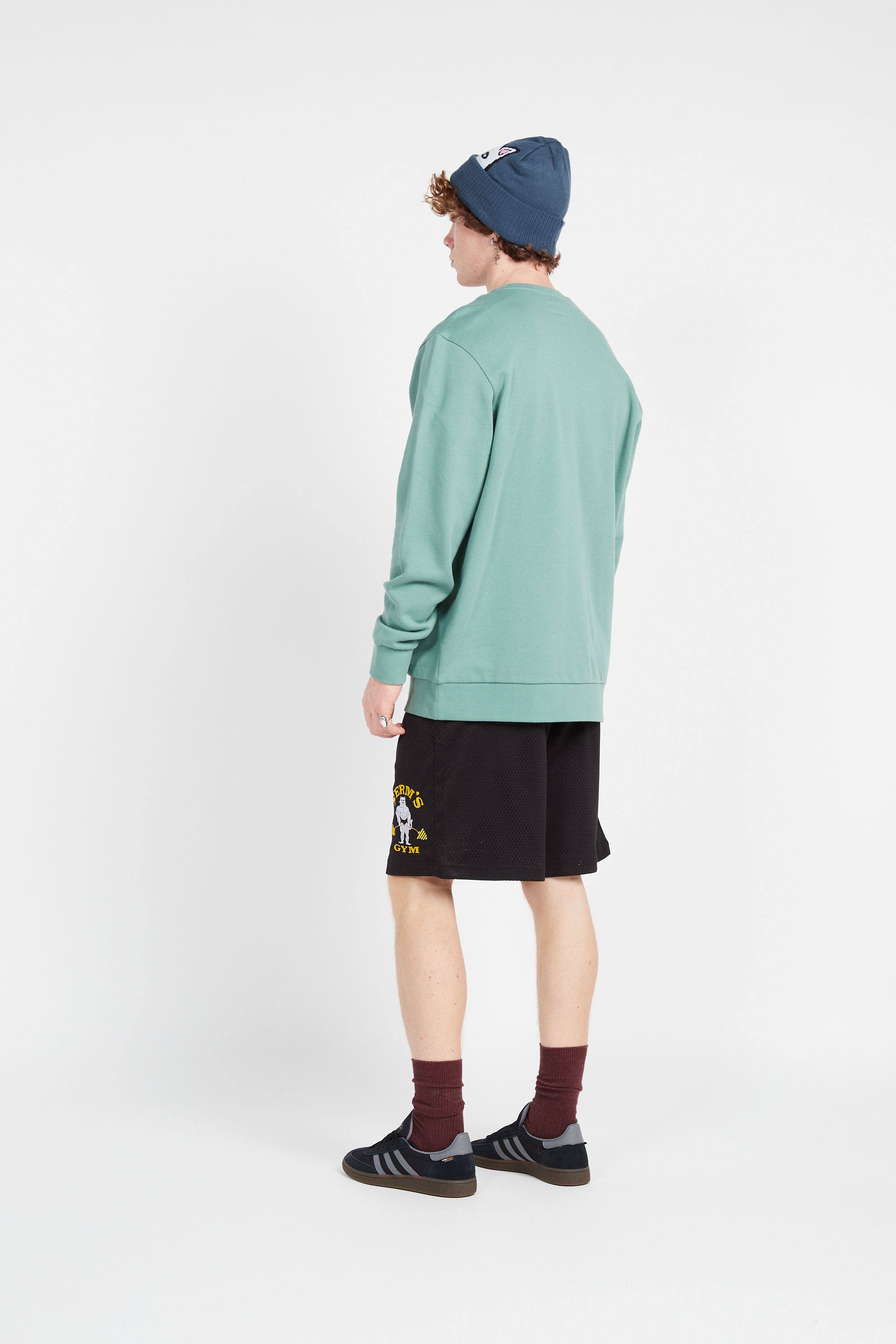 RIPNDIP Sweatshirt Shroom Cat Crewneck Sweater Vert