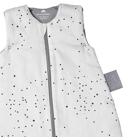 Done By Deer Schlafsack - 90 cm - White Dreamy Dots