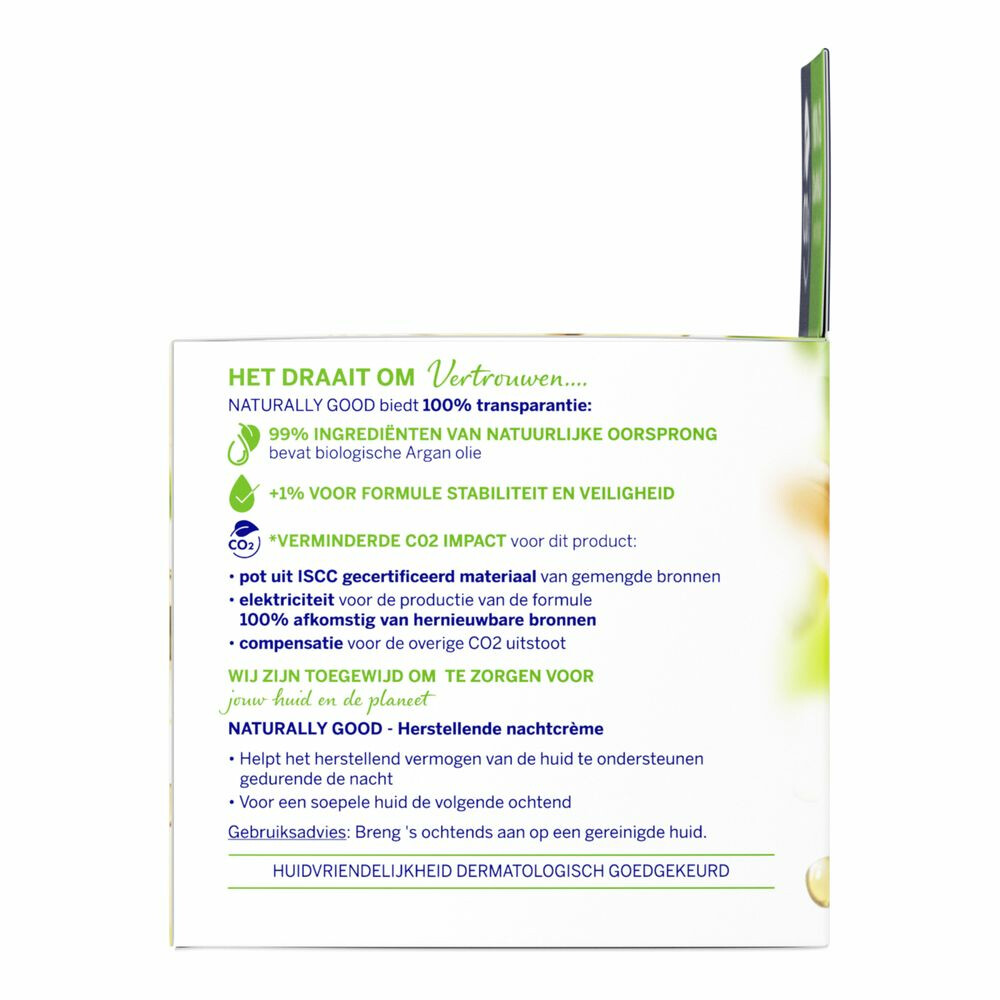 Nivea Naturally GoodNachtcrèmeHerstellend50 ml