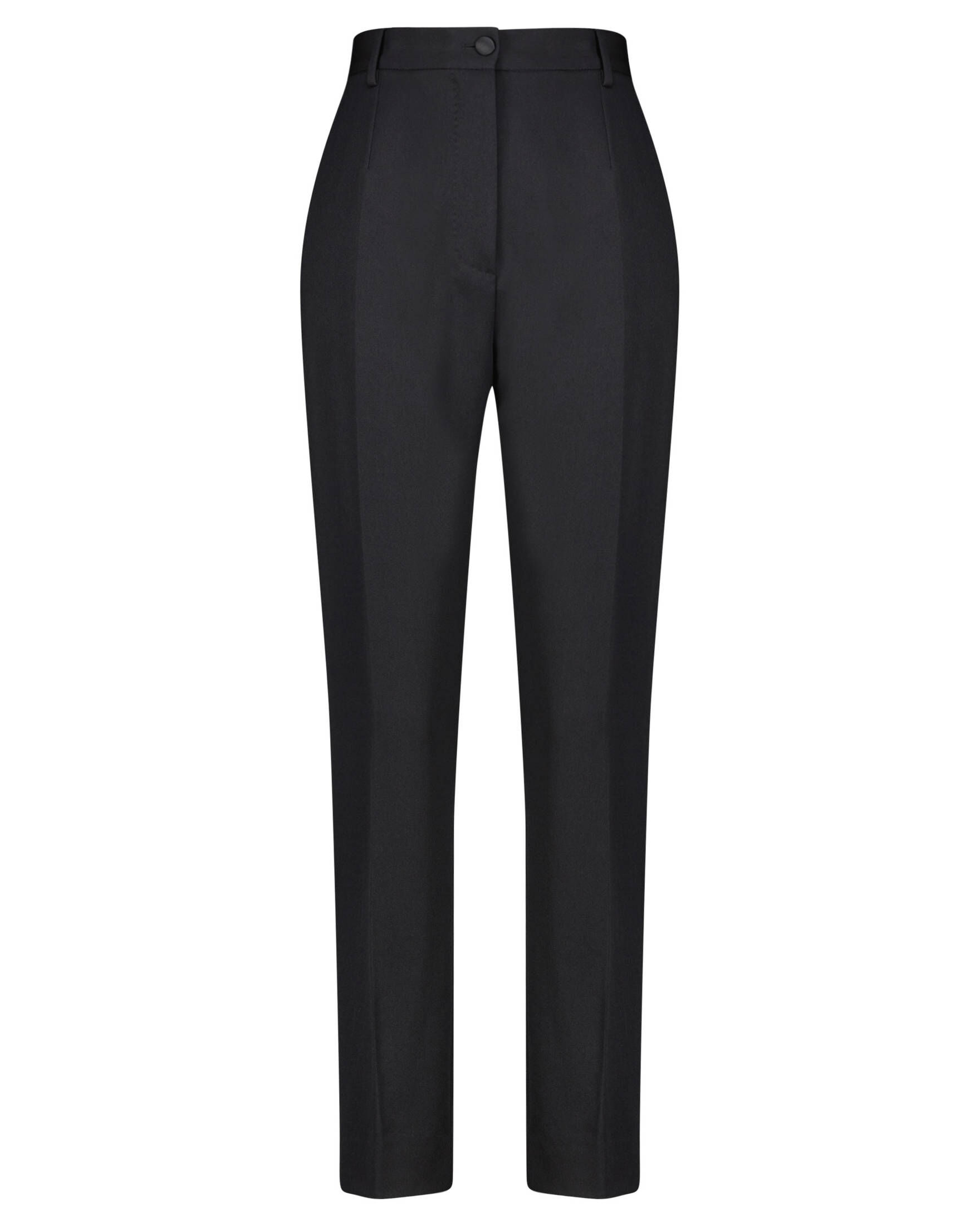 Dolce & Gabbana| Damen Zigarettenhose mit Wole und Seide