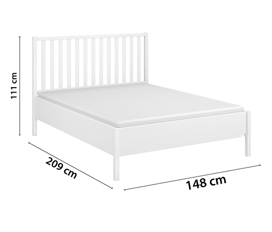 rauch Sprossenbett »Fargo«, ca. 140 x 200 cm, weiß