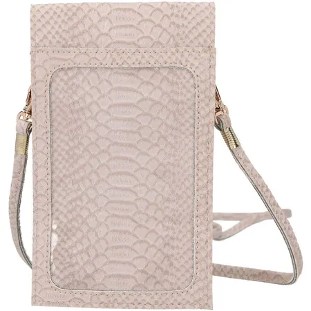 Depesche TOPModel Handytasche Sichtfenster Beige