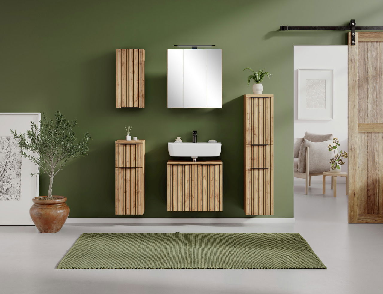 XORA Spiegelschrank 60 cm LIVERPOOL
