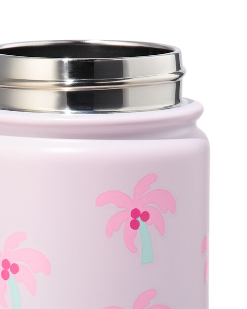 gourde isotherme en acier inoxydable 750ml palmiers