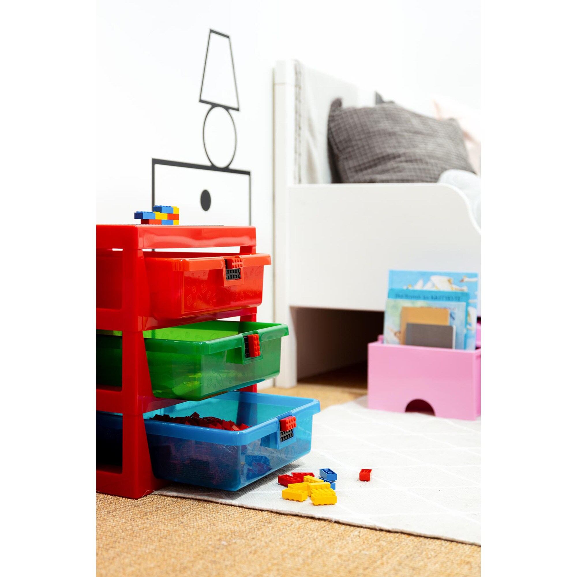 Room Copenhagen Aufbewahrungsbox LEGO Schubladenbox