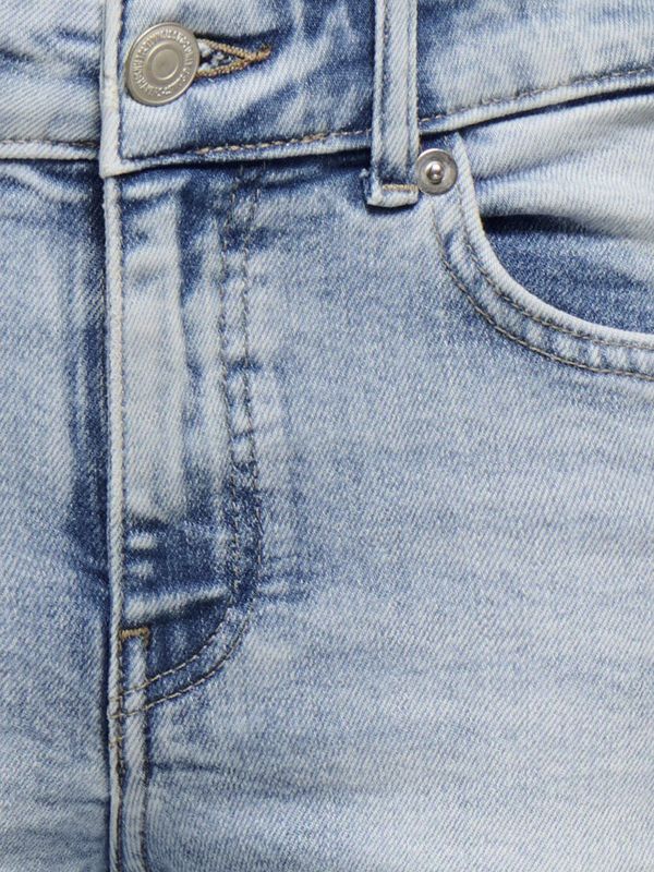 ONLY & SONS JUNIOR - Mid Rise Regular Fit Shorts - Blauw - Stretchmateriaal