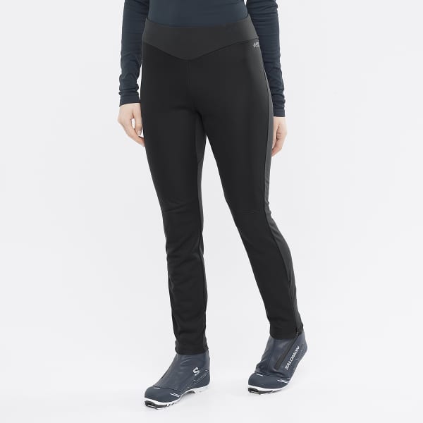 Collant ski de fond SALOMON GTX WS SSHELL TIGHT W DEEP BLACK