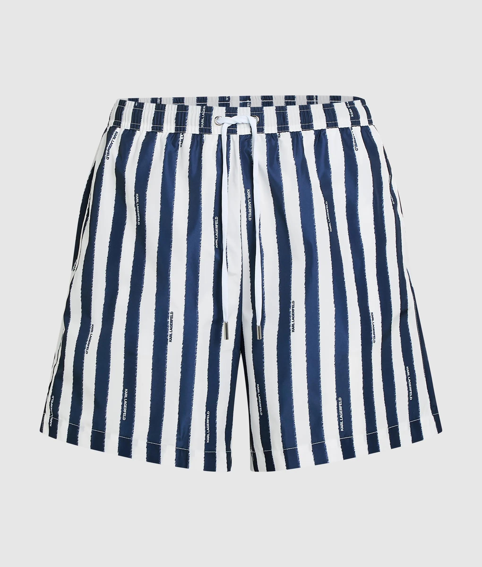 Gestreepte medium boardshort