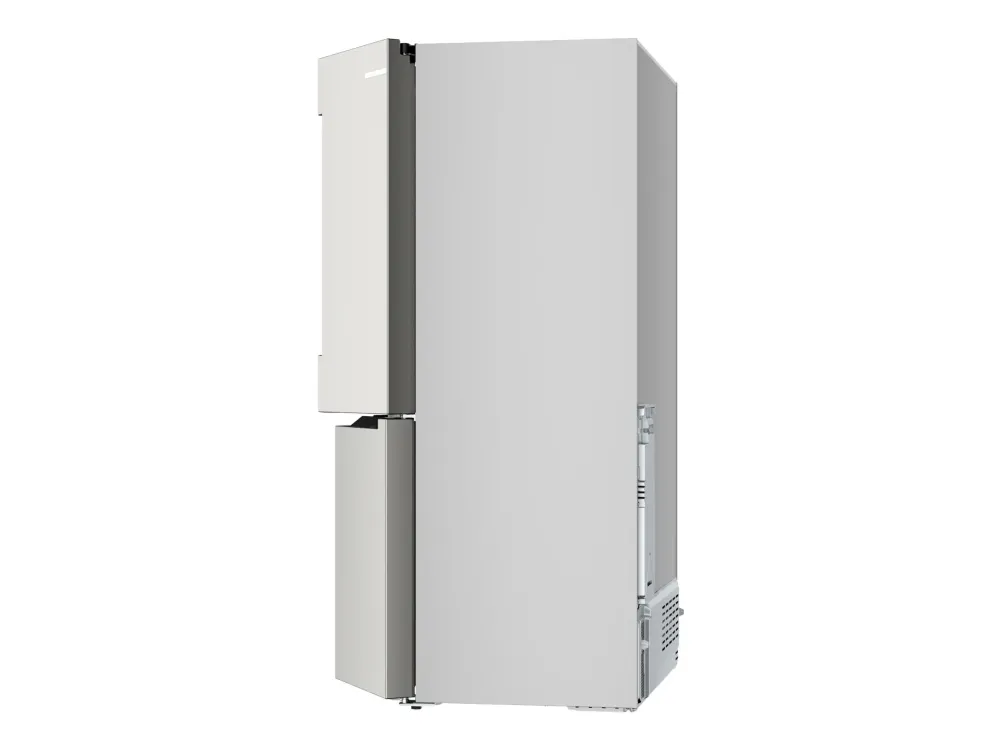 Bosch Serie | 4 KFN96VPEA - Køleskab/fryser - side-by-side - bredde: 91 cm - dybde: 73.1 cm - højde: 183 cm - 605 liter - Klasse E