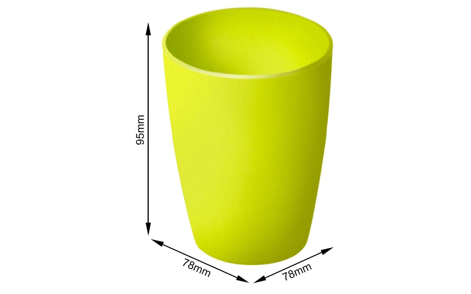 Rotho Caruba Trinkbecher 0,25 Liter grün